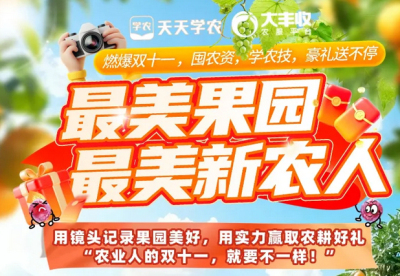 丰农控股2025年 &ldquo;最美果园&rdquo;&ldquo;最美新农人&rdquo; 评选活动启动，助力农业风采展示