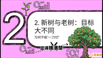 第3节：【春肥策略】开春底肥：新树&ldquo;扩版图&rdquo;，老树&ldquo;点引擎&rdquo;，课程：《柑橘底肥&ldquo;翻身账&rdquo;：从改土到高产的实战全书》
